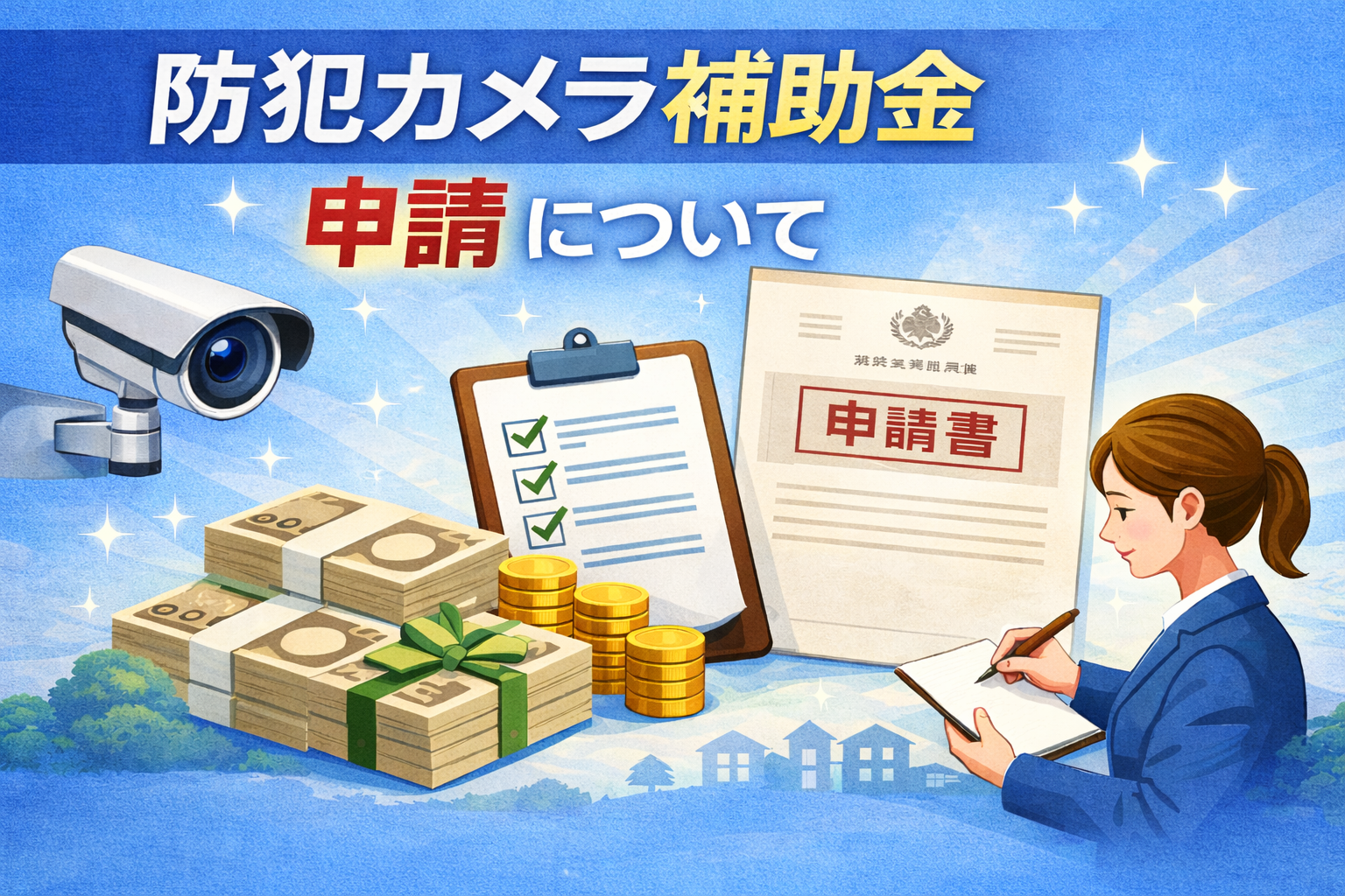 防犯カメラ補助金を「最大限に活かす」ための考え方